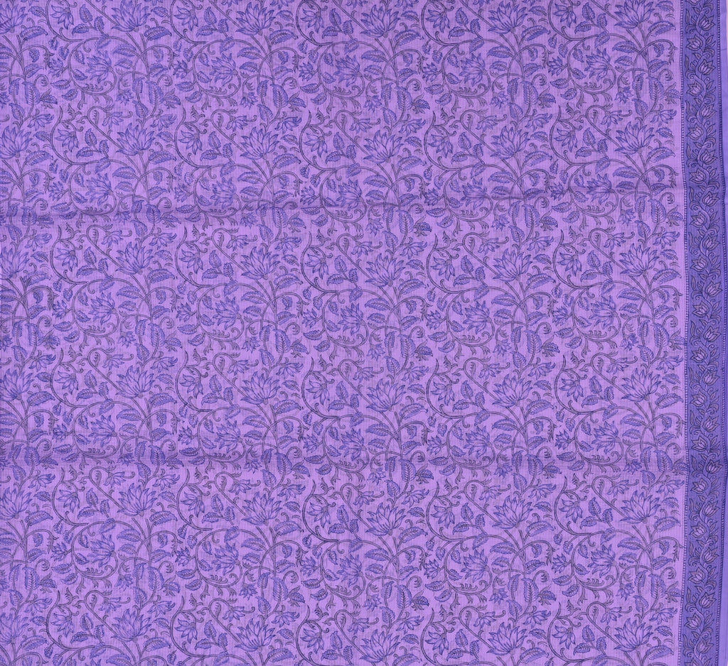 Pure Coton Kota Doria Hand Block Printed Dress Material