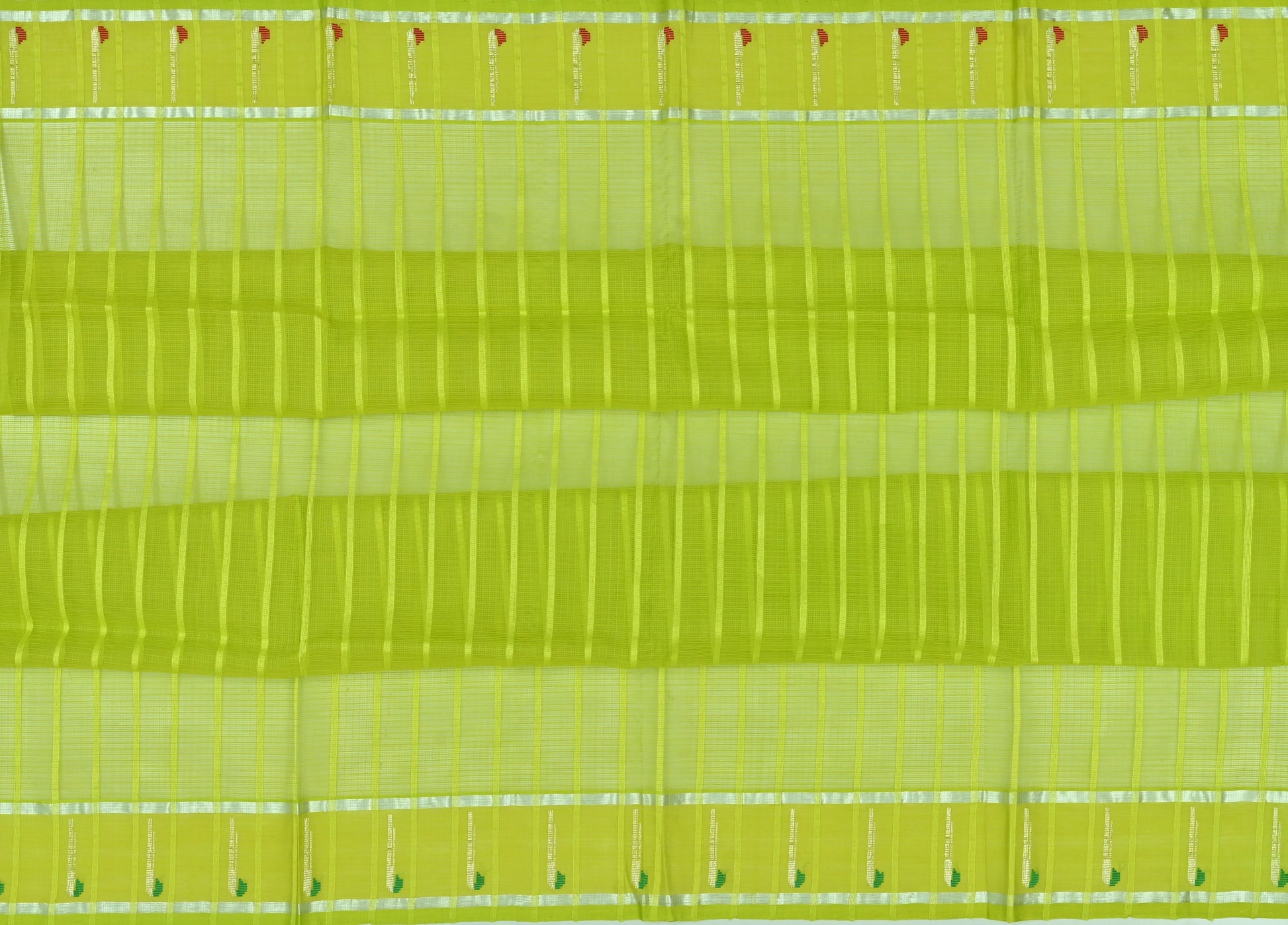 Handwoven Real Zari Kota Doria Saree