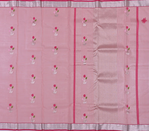 Handwoven Real Zari Kota Doria Saree